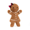 Jellycat Jolly Gingerbread Ruby Medium - Flying Ryno