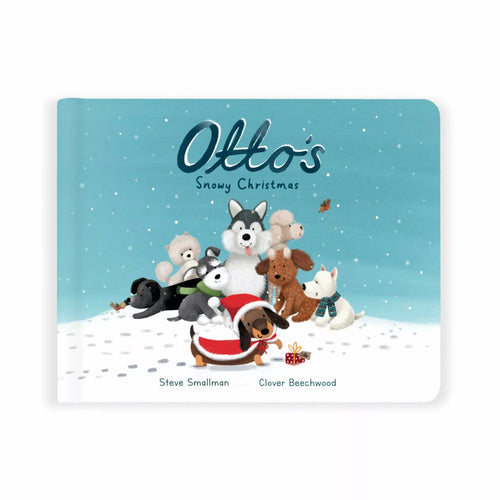 Jellycat Otto's Snowy Christmas Book - Flying Ryno