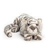 Jellycat Sacha Snow Tiger Medium - Flying Ryno