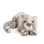 Jellycat Sacha Snow Tiger Medium - Flying Ryno