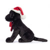 Jellycat Winter Warmer Pippa Black Labrador - Flying Ryno