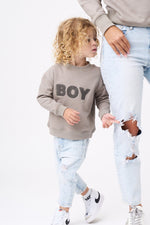 LE LA LO Boy Chenille Sweatshirt - Mini - Flying Ryno