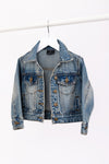 LE LA LO Mini Beaded Denim Jacket - Flying Ryno