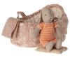 Maileg Bunny in Carry Cot, Micro - Flying Ryno