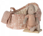 Maileg Bunny in Carry Cot, Micro - Flying Ryno