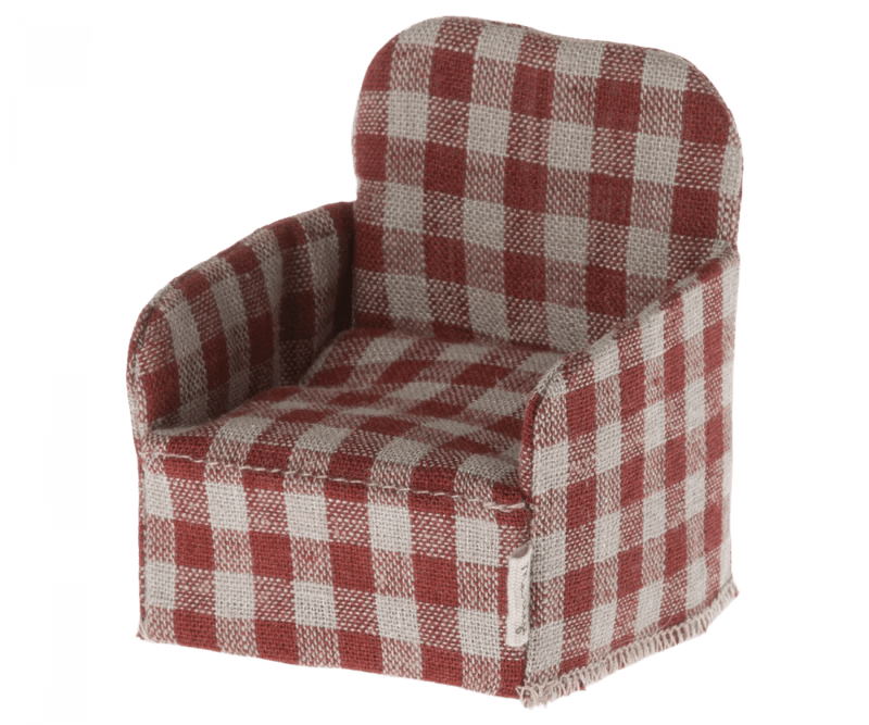 Maileg Chair, Mouse - Red - Flying Ryno