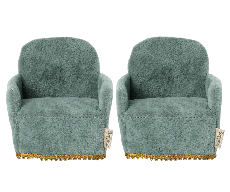 Maileg Chairs, Mouse 2 Pack - Flying Ryno