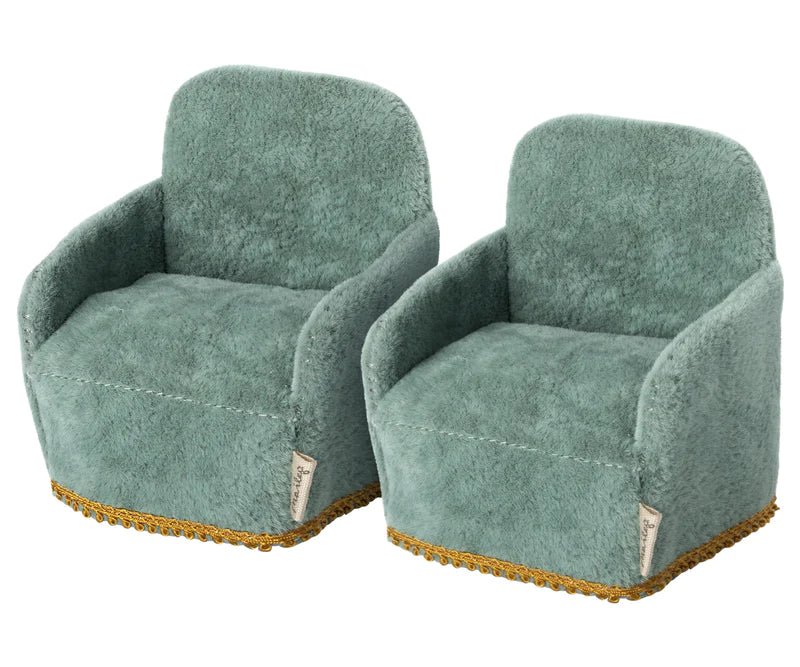 Maileg Chairs, Mouse 2 Pack - Flying Ryno