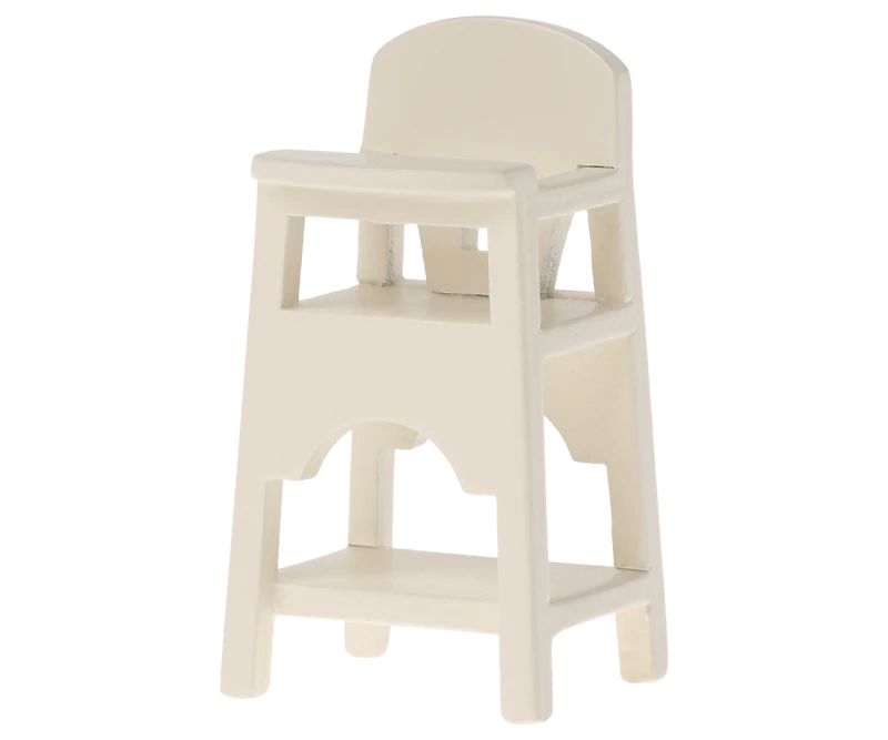 Maileg High Chair, Mouse - Off White - Flying Ryno