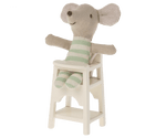 Maileg High Chair, Mouse - Off White - Flying Ryno