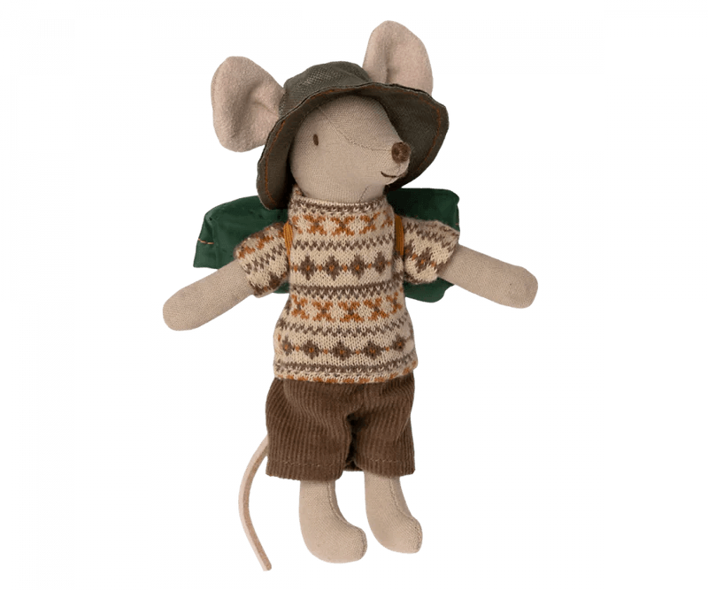 Maileg, Hiker Mouse, Big Brother - Flying Ryno