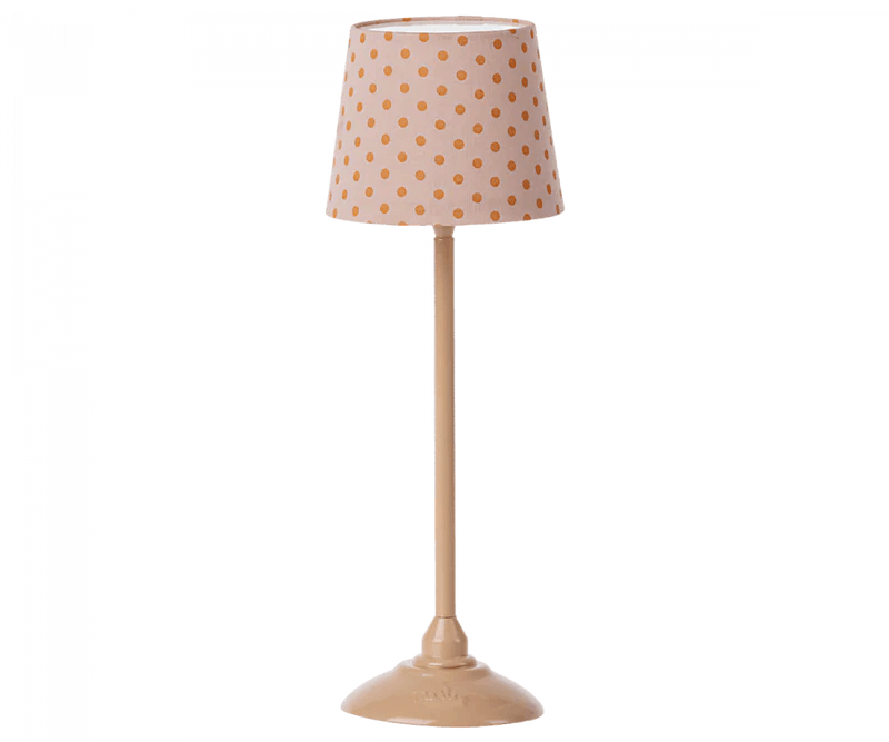 Maileg Miniature Floor Lamp, Dark Powder - Flying Ryno
