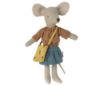 Maileg Mum Mouse, striped - Flying Ryno