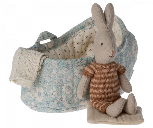 Maileg Rabbit in Carry Cot, Micro - Flying Ryno