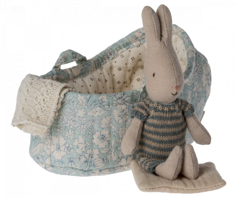 Maileg Rabbit in Carry Cot, Micro - Flying Ryno