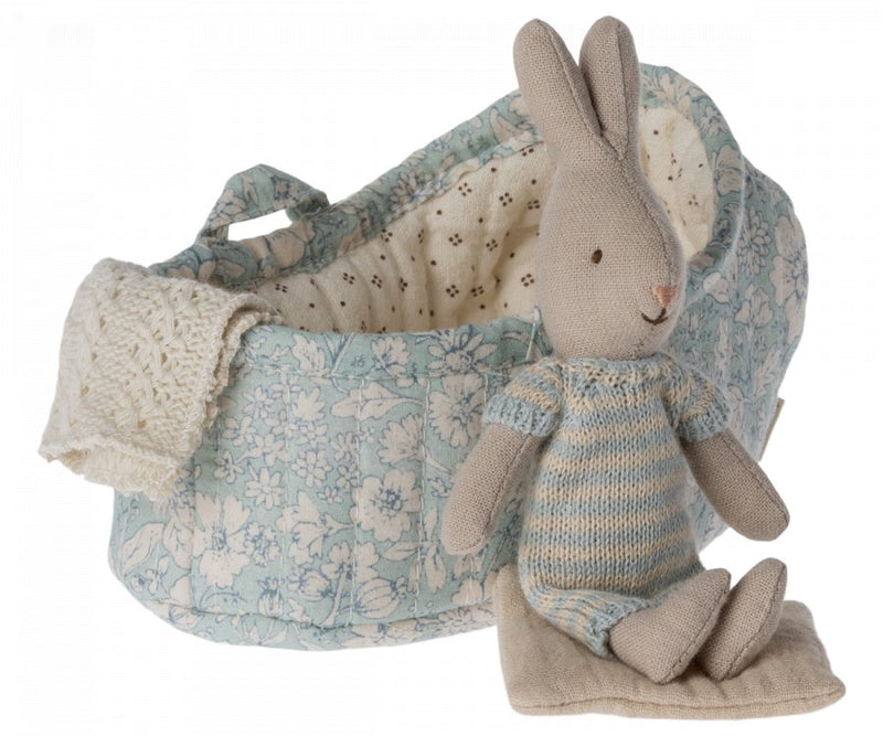 Maileg Rabbit in Carry Cot, Micro - Flying Ryno