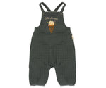 Maileg Rabbit Size 3 Green Overall - Flying Ryno