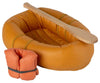 Maileg Rubber Boat, Dusty Yellow - Flying Ryno