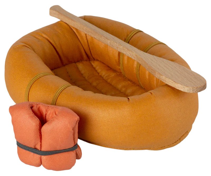 Maileg Rubber Boat, Dusty Yellow - Flying Ryno