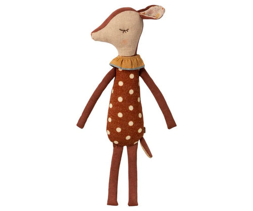 Maileg Sleepy Wakey Bambi, Medium - Flying Ryno