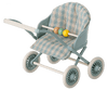 Maileg Stroller, Baby Mice - Mint - Flying Ryno