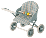 Maileg Stroller, Baby Mice - Mint - Flying Ryno