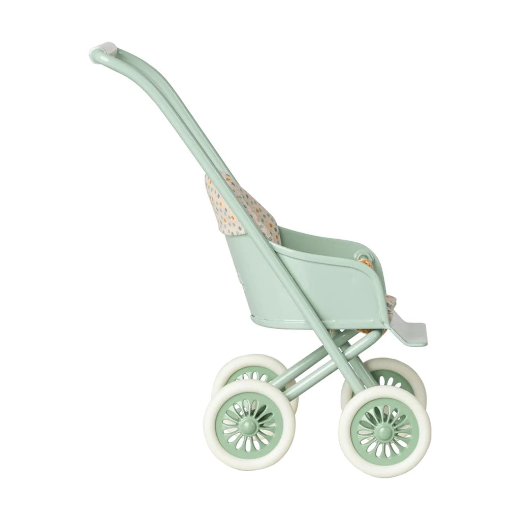 Maileg Stroller Micro- Mint - Flying Ryno