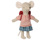 Maileg Tricycle mouse, Big sister with bag, red - Flying Ryno