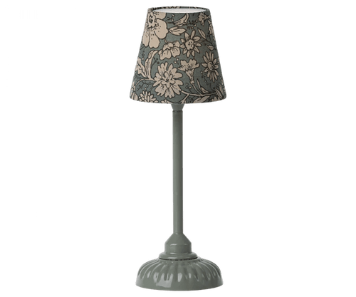 Maileg Vintage Floor Lamp, Dark Mint - Mouse - Flying Ryno