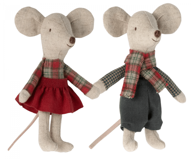 Maileg Winter Mice Twins, Little Brother and Sister - Flying Ryno