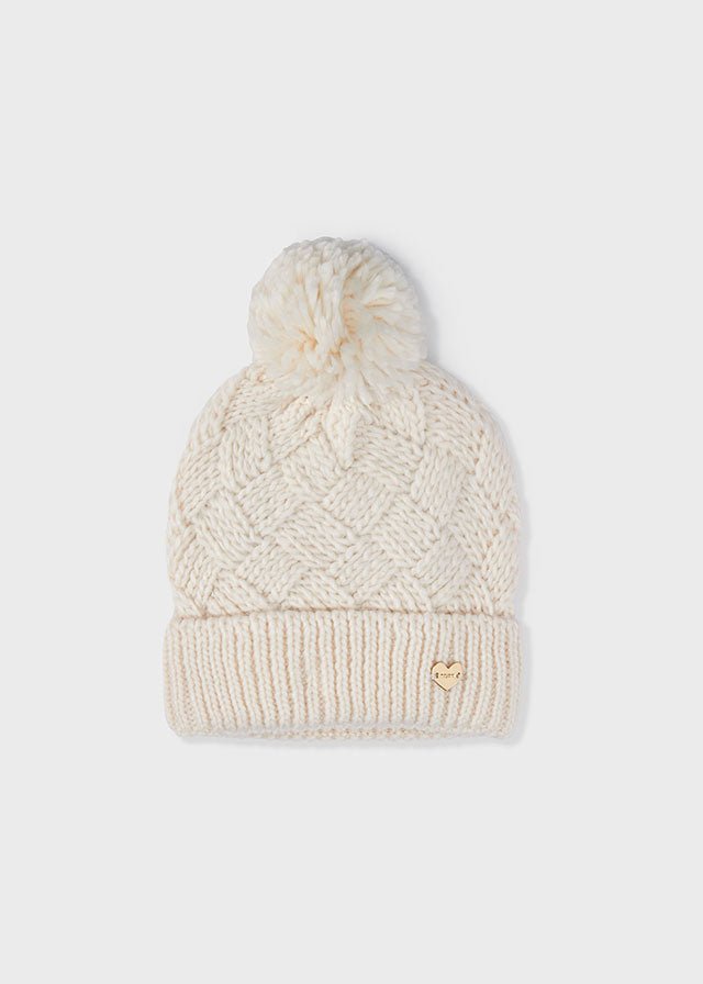 Mayoral Knit Hat, Chickpea - Flying Ryno