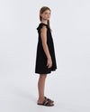 Molly Bracken Girls Woven Black Dress - Flying Ryno