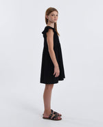 Molly Bracken Girls Woven Black Dress - Flying Ryno