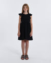 Molly Bracken Girls Woven Black Dress - Flying Ryno