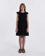 Molly Bracken Girls Woven Black Dress - Flying Ryno