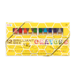 Ooly Brillant Bee Crayons (Set of 12) - Flying Ryno