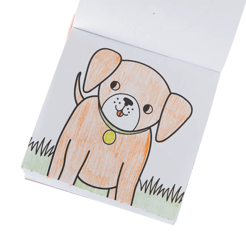 Ooly Carry along coloring book set - pet pals - Flying Ryno