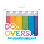 Ooly Do-Overs Erasable Highlighters-Set of 6 - Flying Ryno