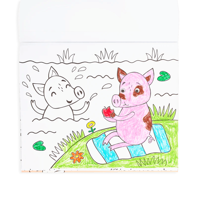 Ooly Little farm friends coloring book - Flying Ryno