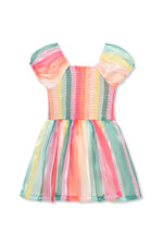 Peek Rainbow Stripe Dress - Flying Ryno