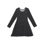 Posh Peanut Long Sleeve Ruffled Twirl Dress, Aggie - Flying Ryno