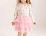 Posh Peanut Long Sleeve Tulle Dress, Clemence - Flying Ryno