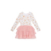 Posh Peanut Long Sleeve Tulle Dress, Clemence - Flying Ryno