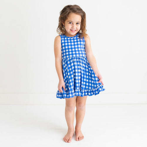 Posh Peanut Racerback Ruffled Twirl Dress, Joshua - Flying Ryno
