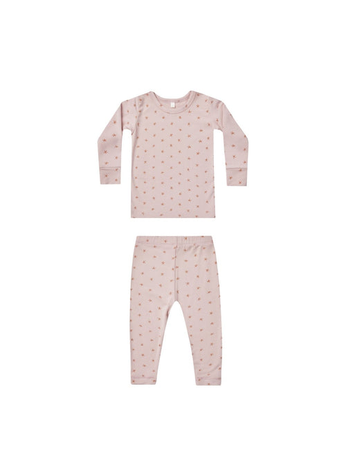Quincy Mae Bamboo Pajama Set, Twinkle - Flying Ryno