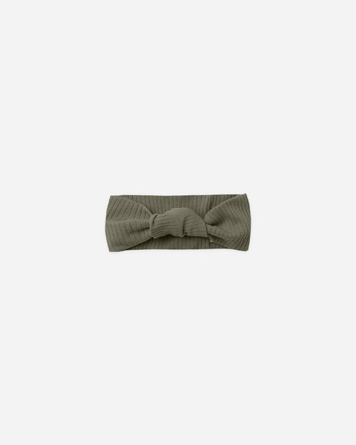 Quincy Mae Knotted Headband, Forest - Flying Ryno