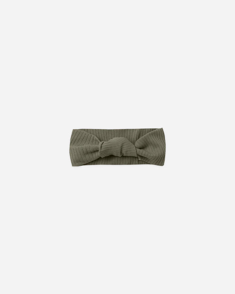Quincy Mae Knotted Headband, Forest - Flying Ryno