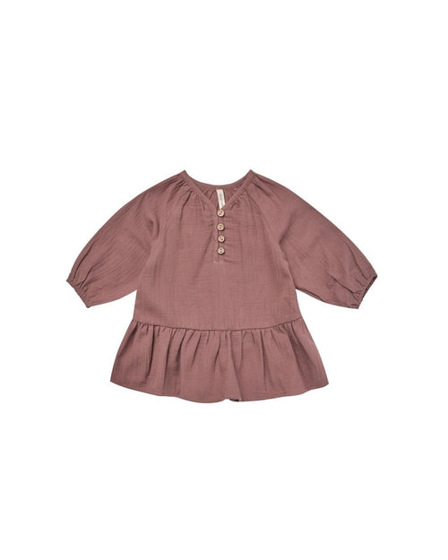 Quincy Mae Lany Dress, Fig - Flying Ryno