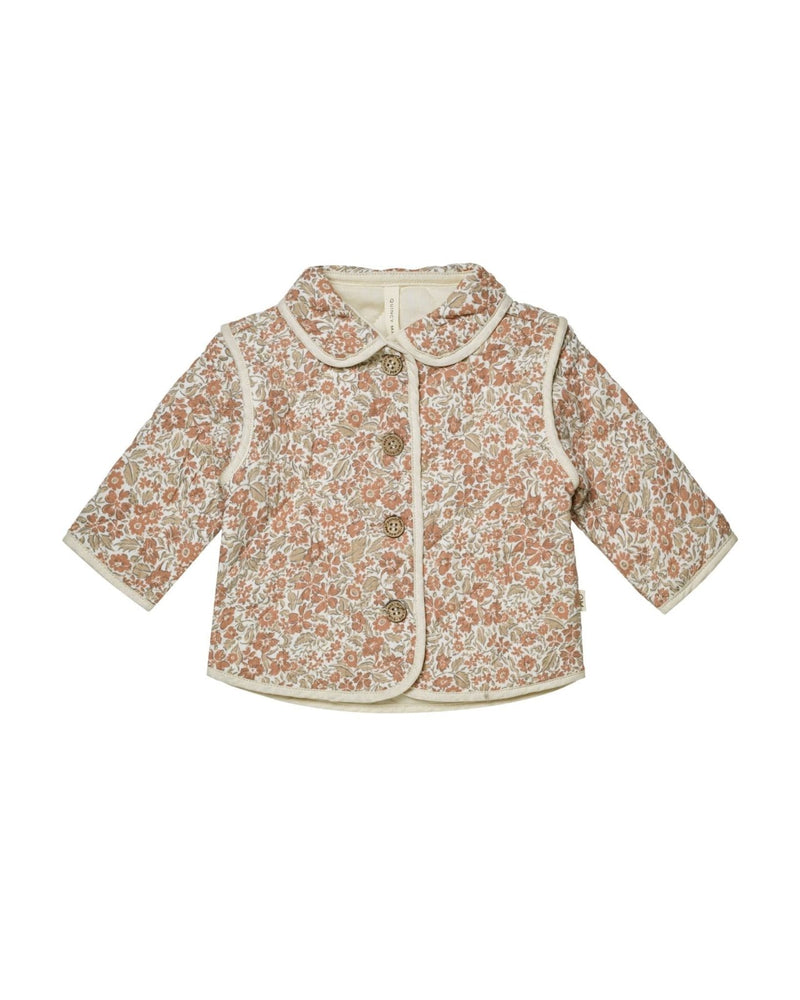 Quincy Mae Quilted Jacket, Rose Garden - Flying Ryno