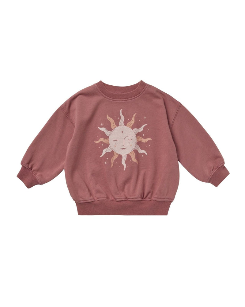 Rylee + Cru Relaxed Sweatshirt, Sun - Flying Ryno
